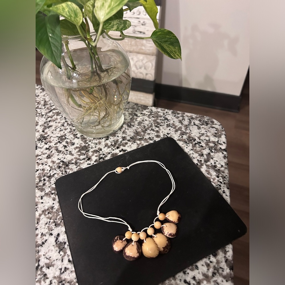 Tagua necklace